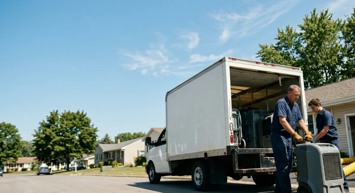 Water Damage Cleanup in Oscoda, MI near me